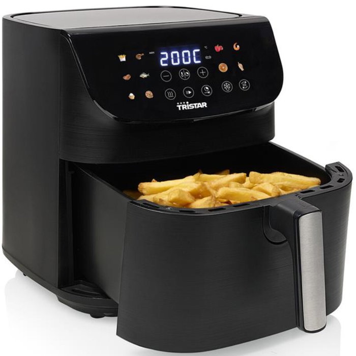 Tristar FR-9073 Freidora de aire digital 9 L, Negro